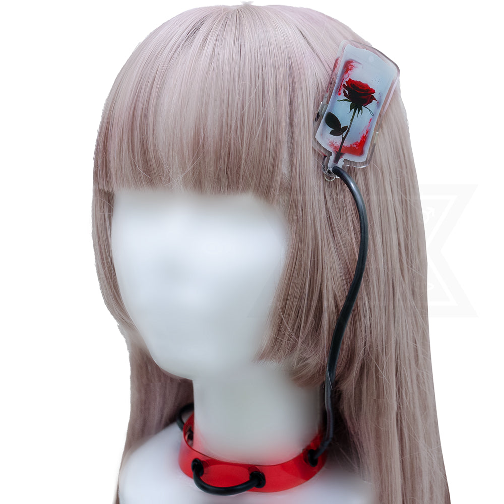 Love kills slowly CHOKER HAIR CLIP set